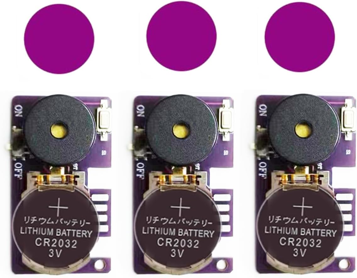 Noise Cricket Hidden Pranks Boring Noise Sound Maker(3 Pack) Cricket Prank PCB Beeping Circuit