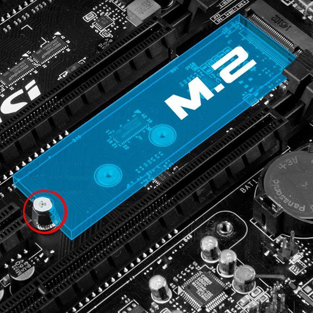 Nvme M.2 Mounting Screws Kit for Asus Gigabyte Asrock Msi PS5 Motherboards(36Pcs)