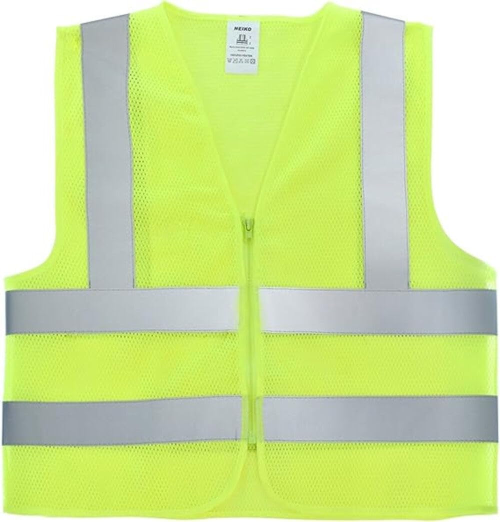 High Visibility Safety Vest ANSI Class 2, No Pocket