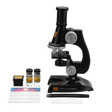 Children's Kids Junior Microscope Science Lab Set with Light Educational Toy