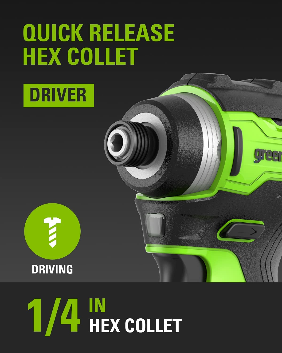 24V Cordless Drill Impact Driver Combo Kit, 1/2” Drill & 1/4” Hex Impact Driver Brushless Power Tool Kit, Included 2 Batteries, 1 Charger, 8 Pcs Bit Set & Bag